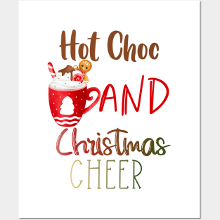 Christmas Eve Hot Choc Festive Cheer Season Posters and Art